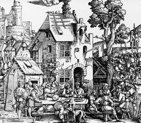Das ländliche Fest, Bild zwei von drei (1535)